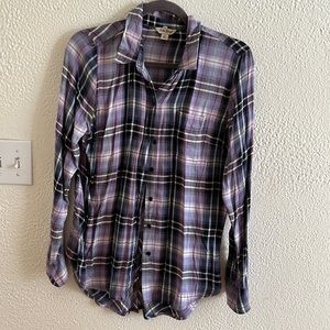 Lucky Brand Lavender Flannel
